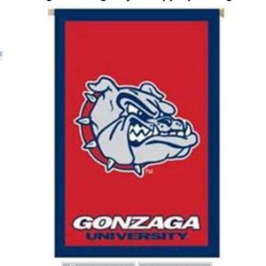 Gonzaga Flag NEW 28"x44" Large